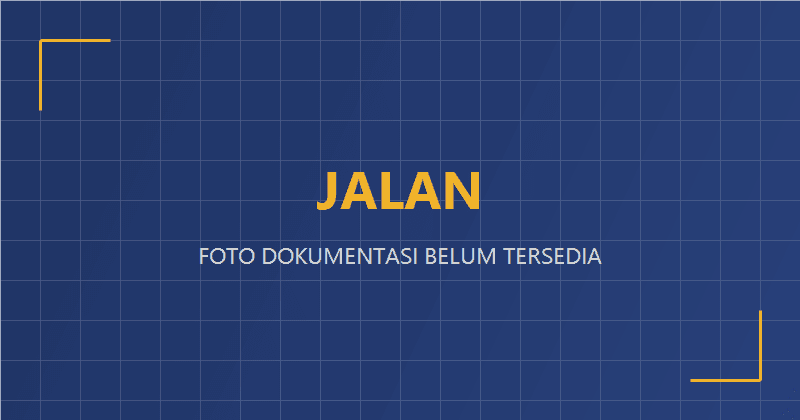 Gambar sementara proyek Peningkatan Jalan Jenderal Sudirman — dokumentasi resmi belum tersedia